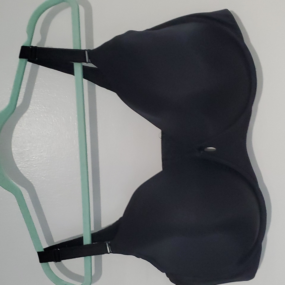 Black wired Torrid bra